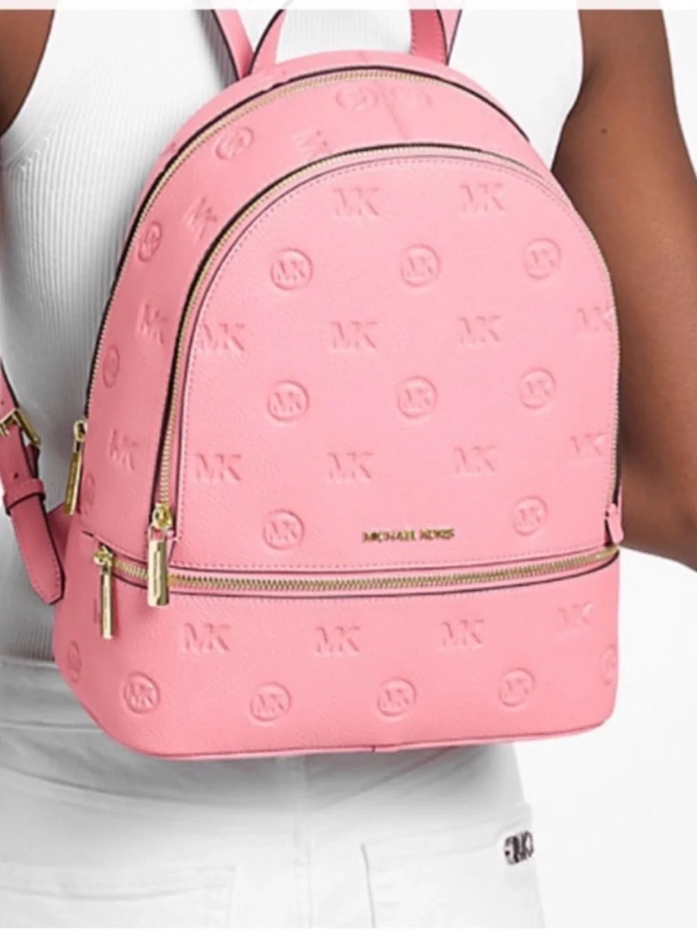 Michael Kors RHEA Medium Backpack - Picture 12 of 14